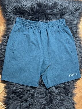 NOBULL Men's Performance Training Gym Shorts Gray Size Large